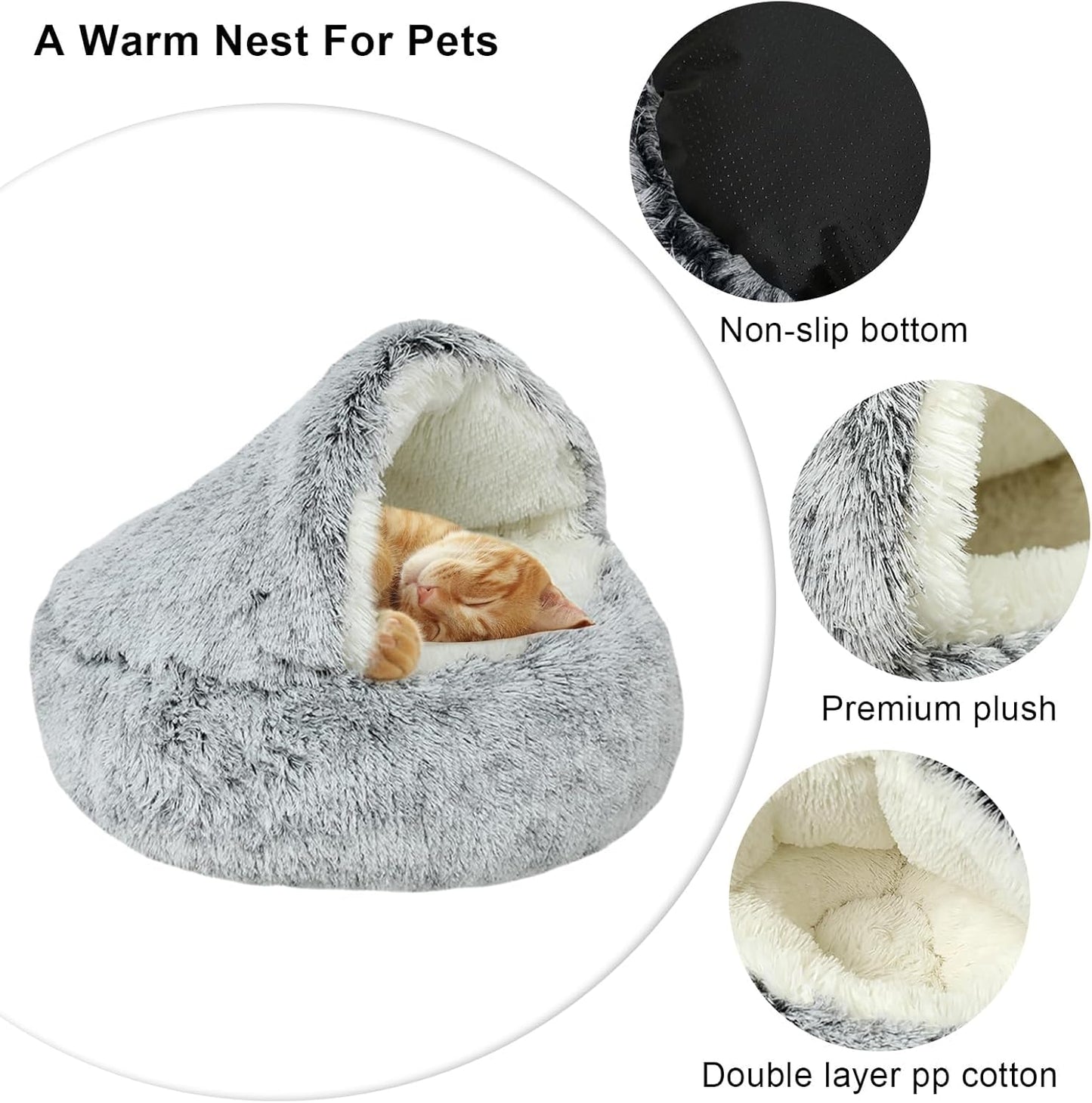 Cuccia calda e coccolosa. Il paradiso per il tuo piccolo pet. OFFERTA di fine inverno!