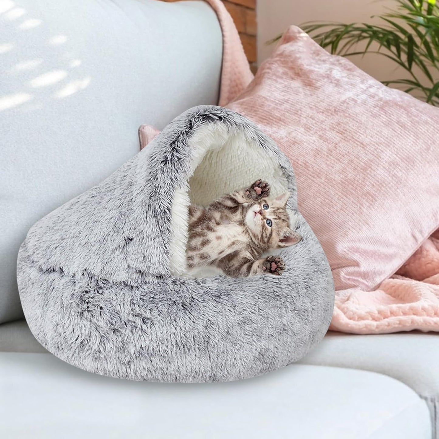 Cuccia calda e coccolosa. Il paradiso per il tuo piccolo pet. OFFERTA di fine inverno!